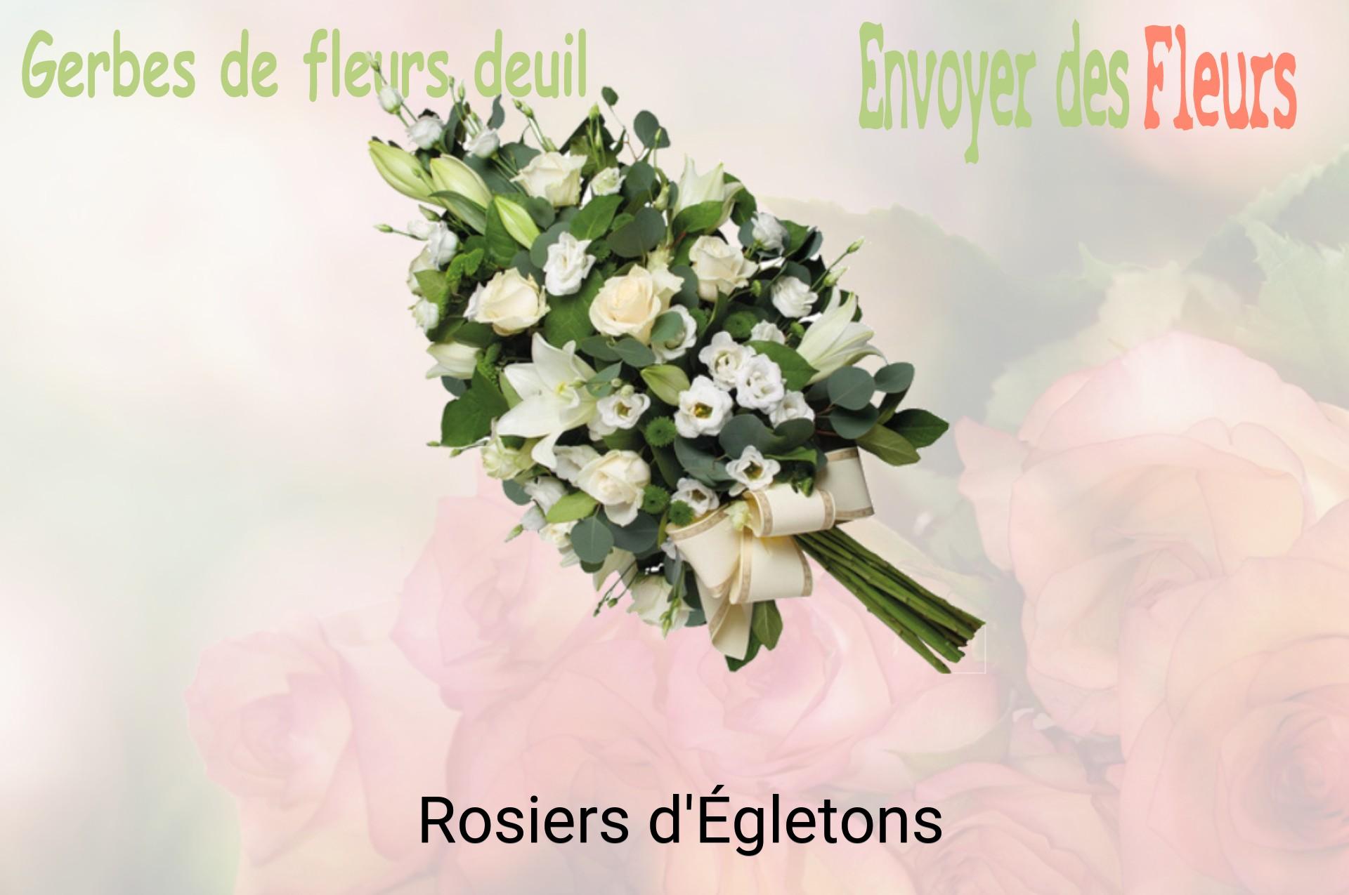 Gerbe de fleurs de deuil livrée à Rosiers-d'Égletons